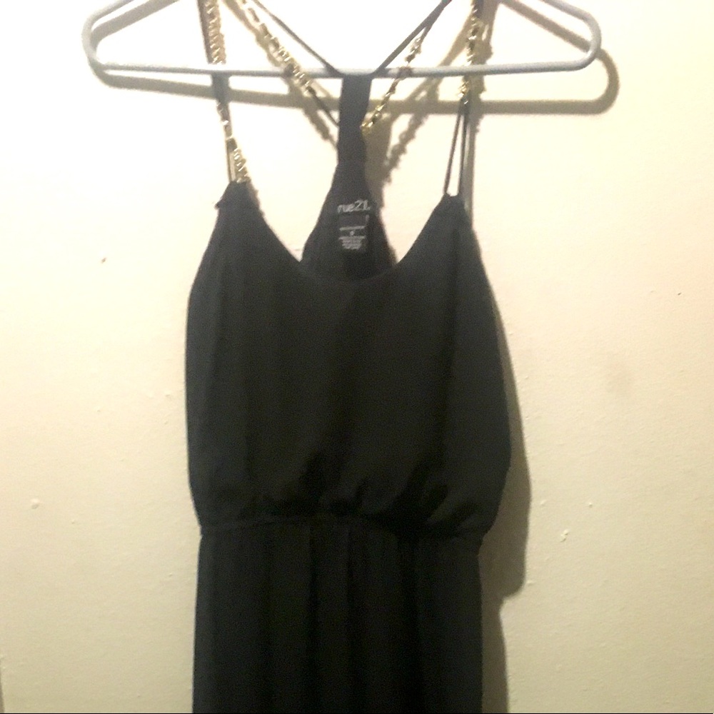 black dress